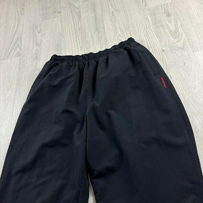 VINTAGE Y2K REEBOK BAGGY TRACKSUIT BOTTOMS BLACK