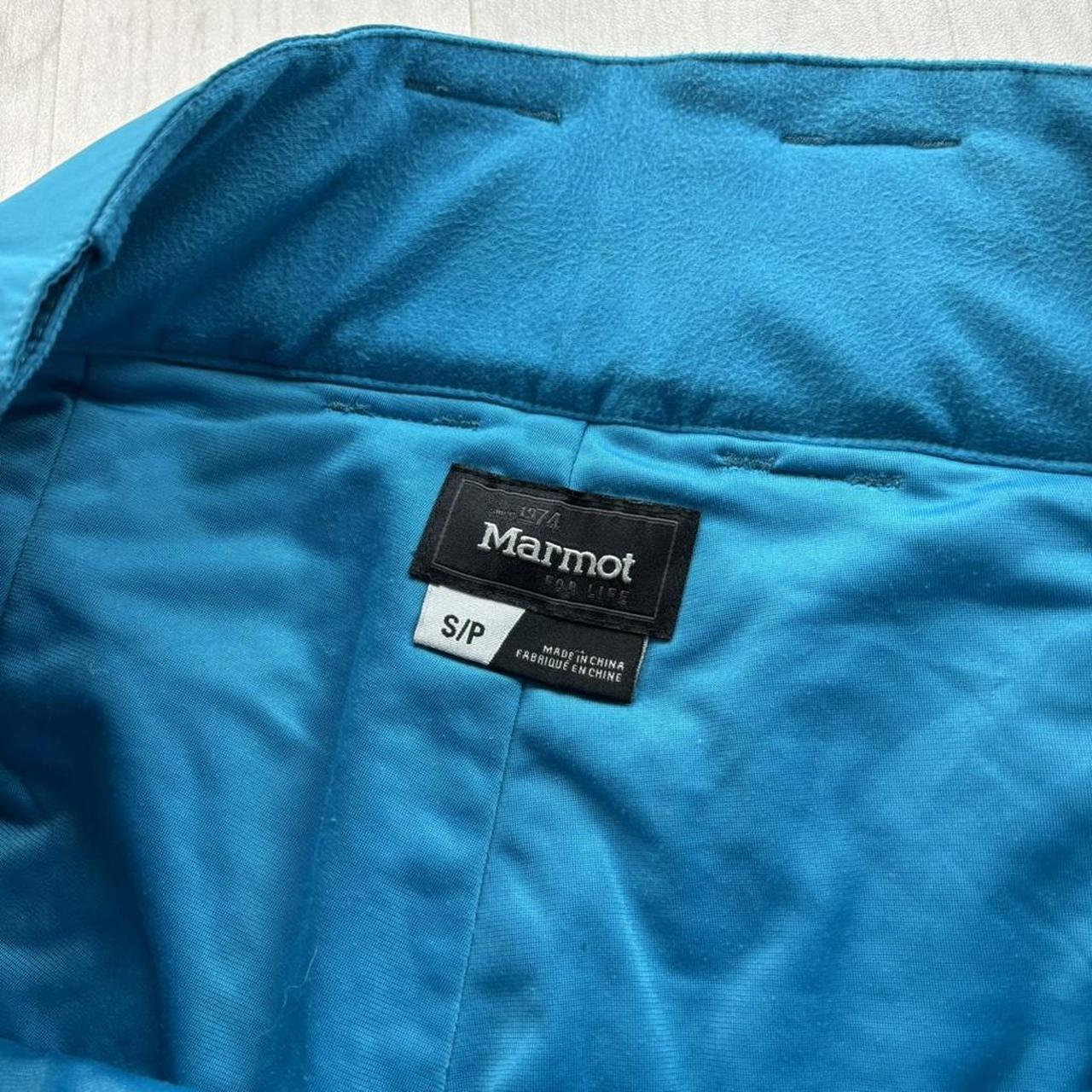 VINTAGE Y2K MARMOT BAGGY SKI PANTS SALOPETTES BLUE