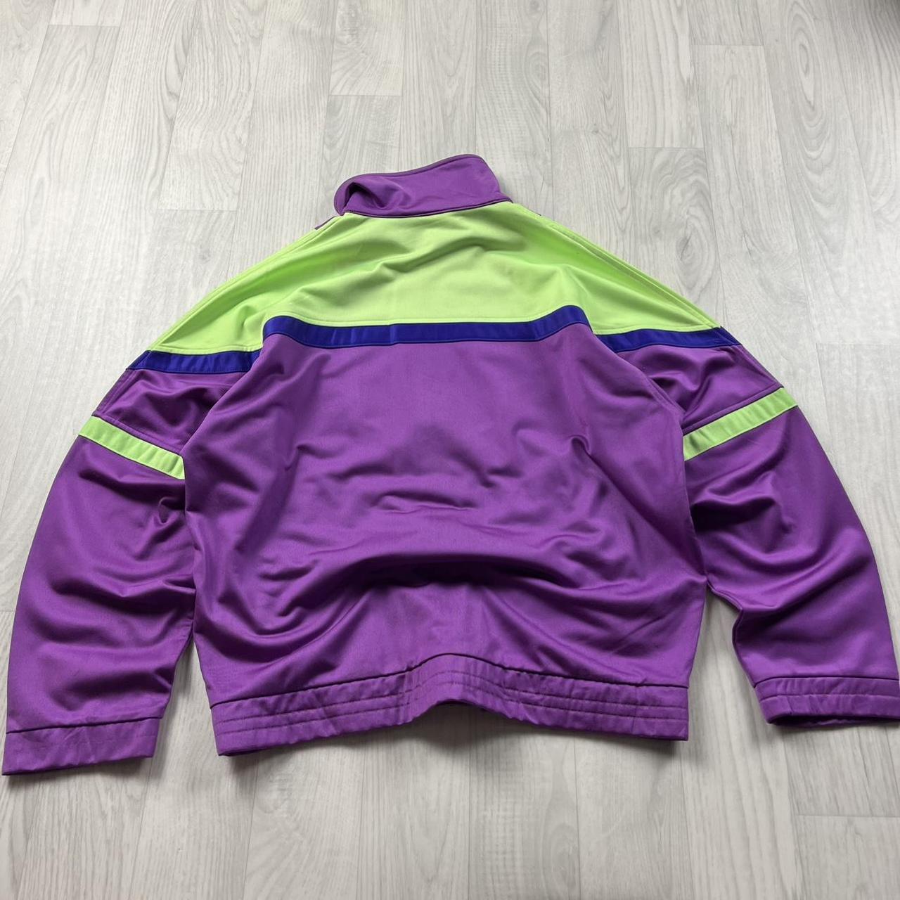 VINTAGE 00s FILA ZIP UP TRACK JACKET PURPLE