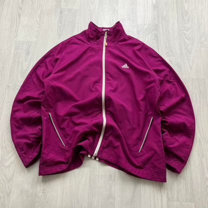 VINTAGE Y2K ADIDAS WINDBREAKER TRACK JACKET PINK