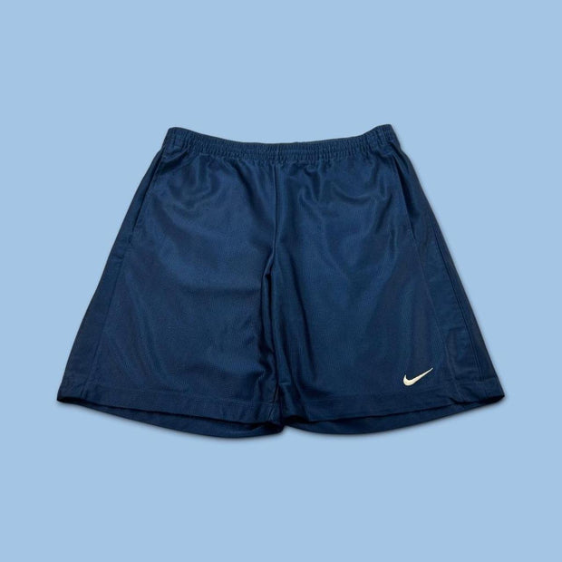VINTAGE Y2K NIKE BAGGY BASKETBALL SPORT SHORTS NAVY