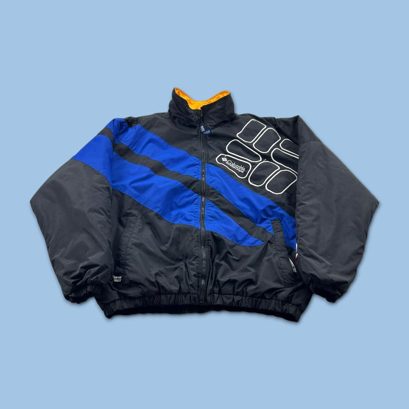 VINTAGE Y2K COLUMBIA PADDED UTILITY PUFFER JACKET BLACK