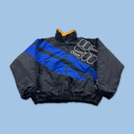 VINTAGE Y2K COLUMBIA PADDED UTILITY PUFFER JACKET BLACK