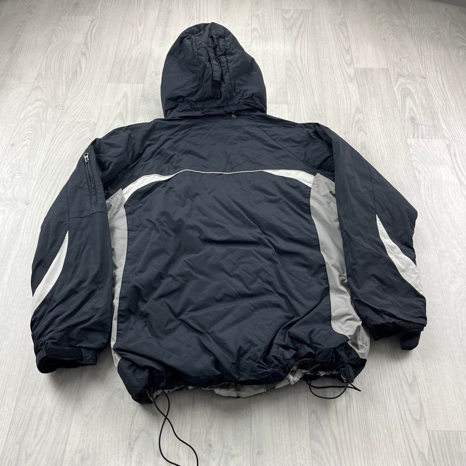 VINTAGE Y2K COLUMBIA TECHNICAL UTILITY SKI JACKET BLACK