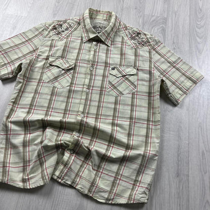VINTAGE Y2K QUIKSILVER SHORT SLEEVE SHIRT
