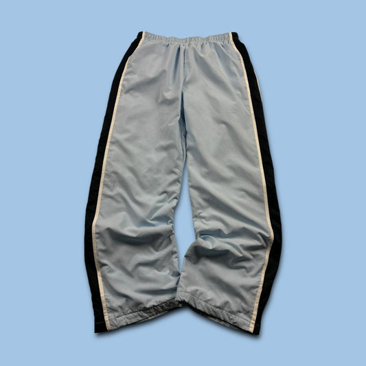 VINTAGE Y2K NIKE BAGGY TRACKSUIT BOTTOMS BABY BLUE