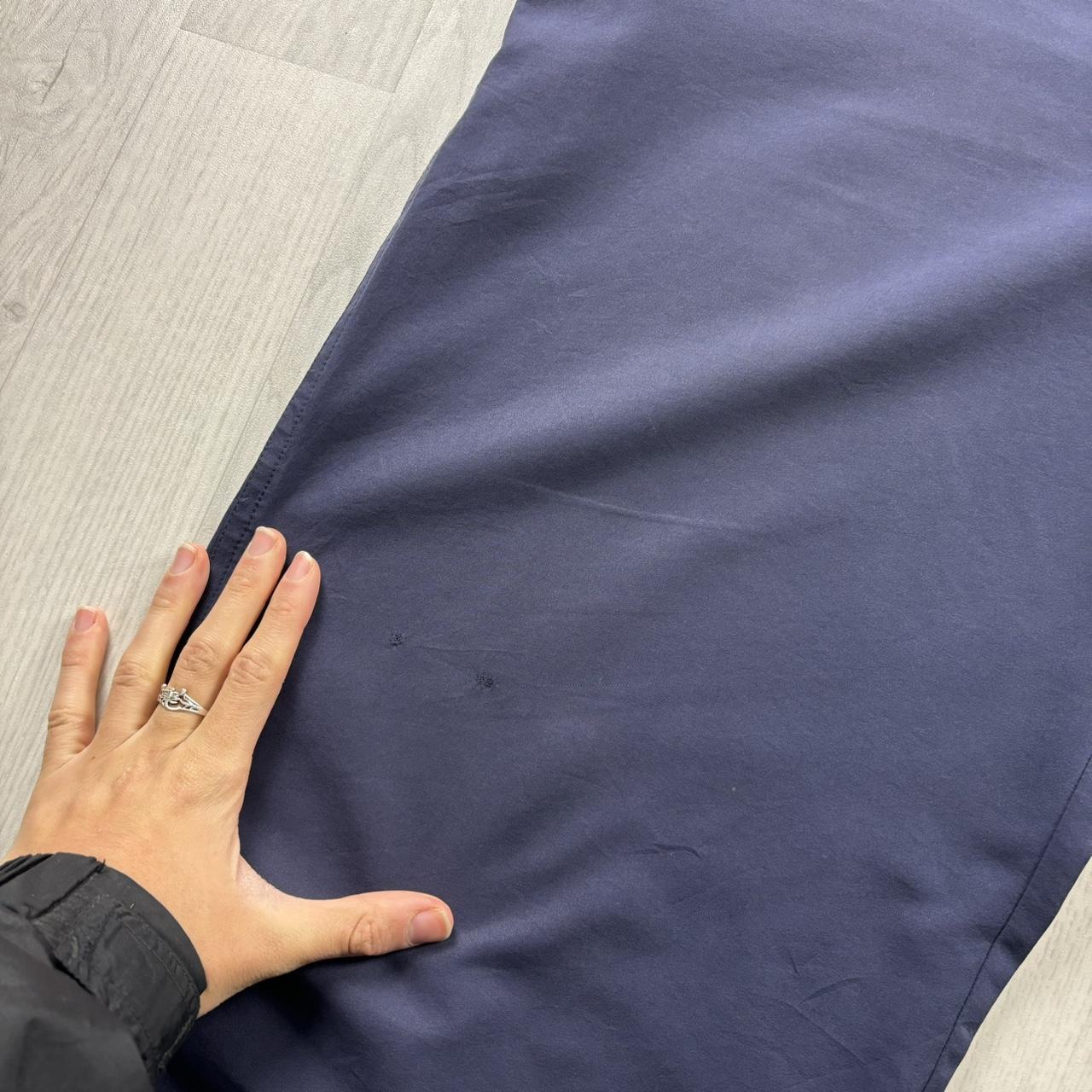 VINTAGE Y2K ADIDAS BAGGY TRACKSUIT BOTTOMS NAVY