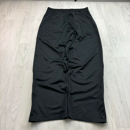 VINTAGE Y2K NIKE BASKETBALL WIDE LEG TRACKSUIT BOTTOMS BLACK