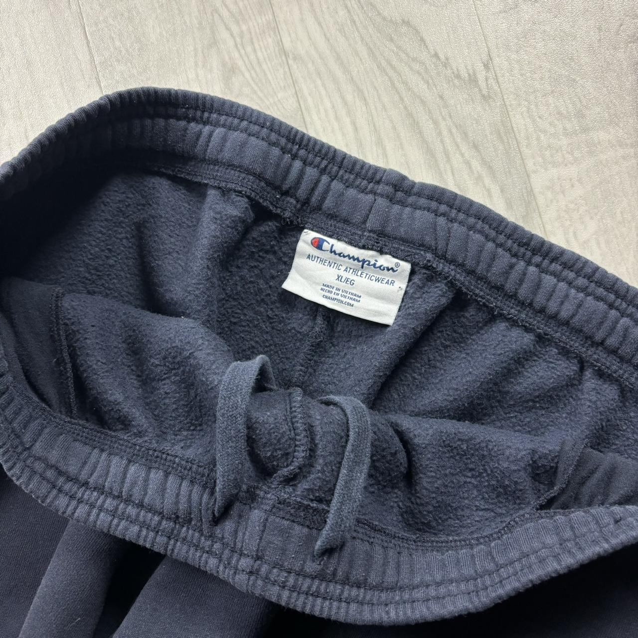 VINTAGE 00s CHAMPION BAGGY COTTON SWEATPANTS NAVY