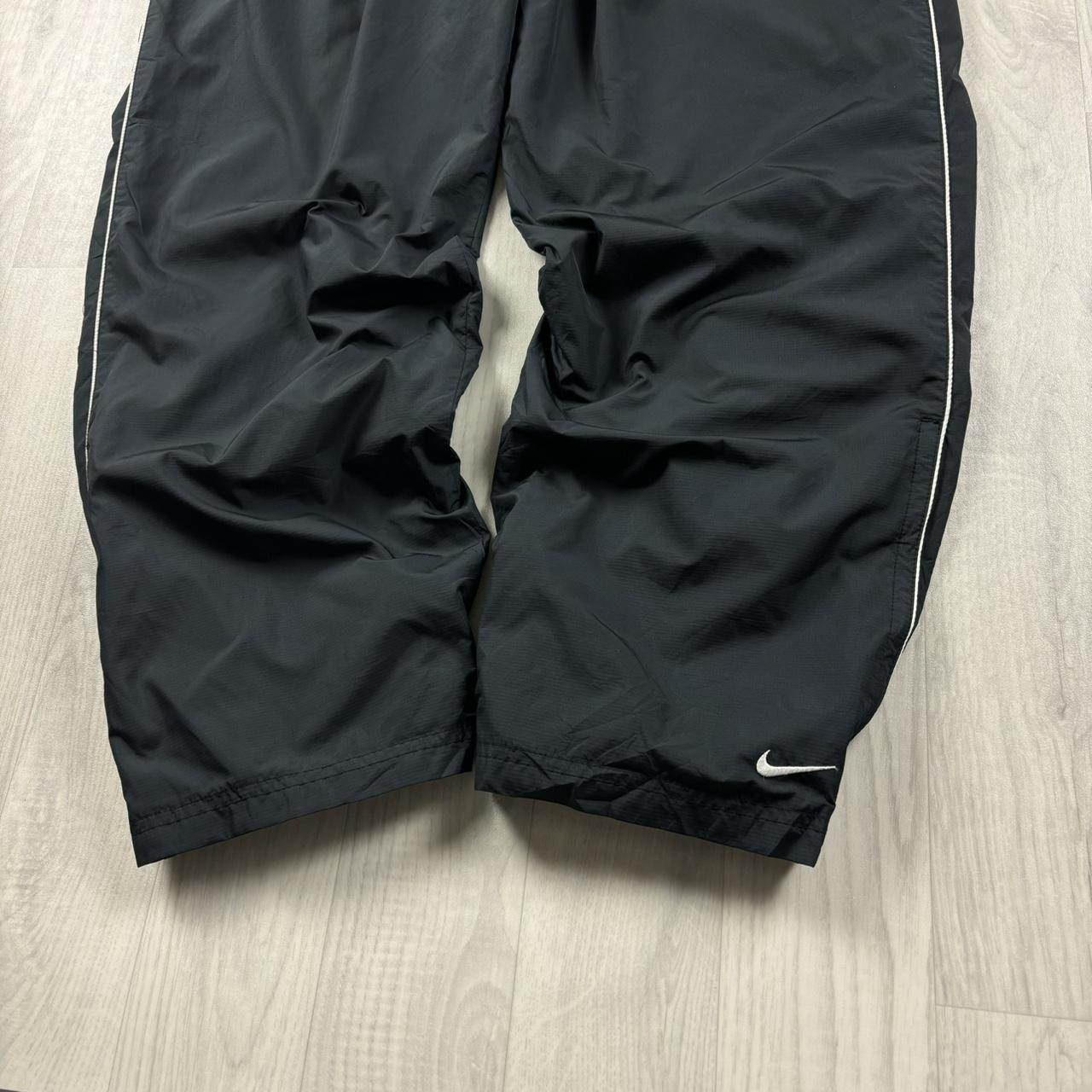 VINTAGE Y2K NIKE BAGGY TRACKSUIT BOTTOMS BLACK