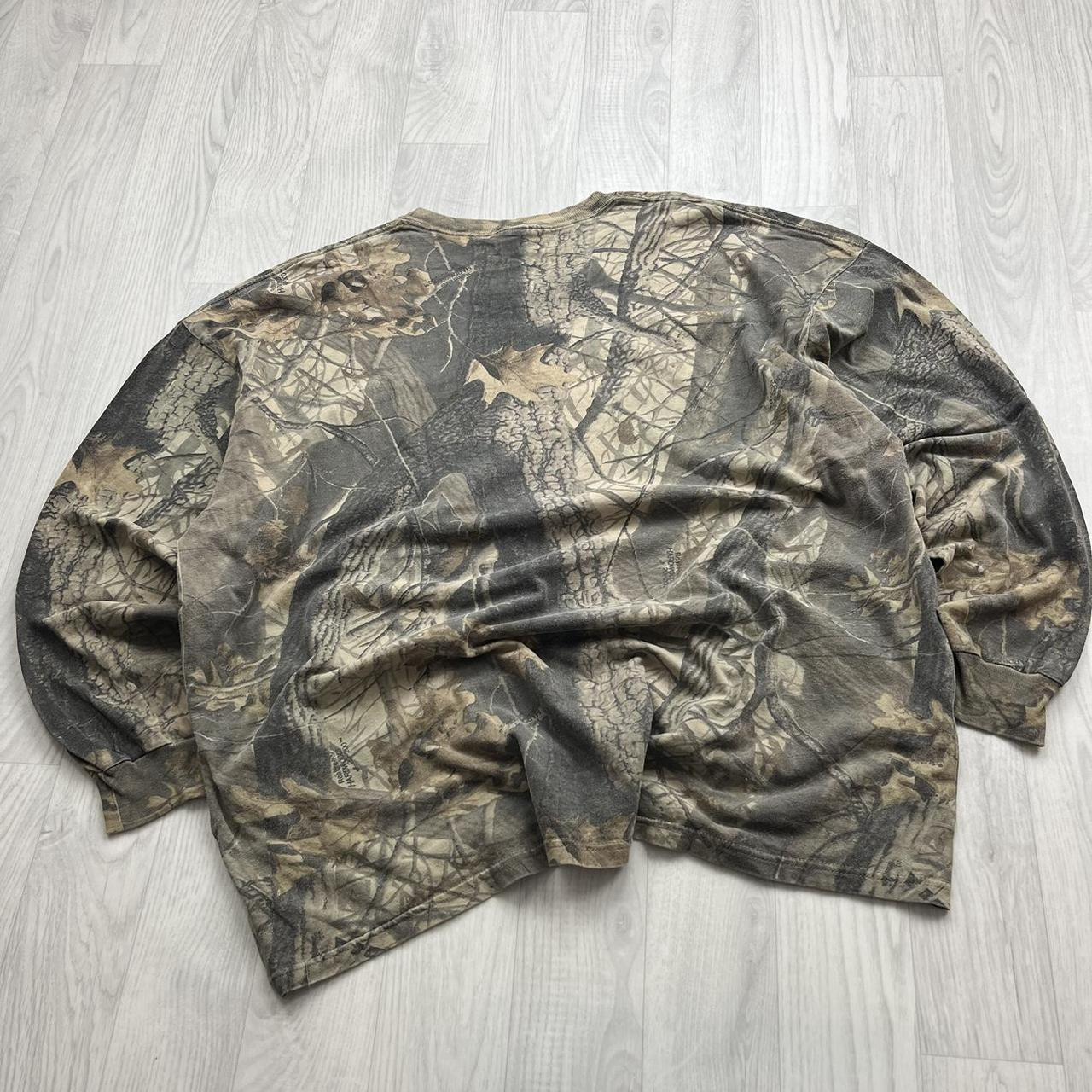 VINTAGE Y2K JERZEES REALTREE LONG SLEEVE T SHIRT CAMO