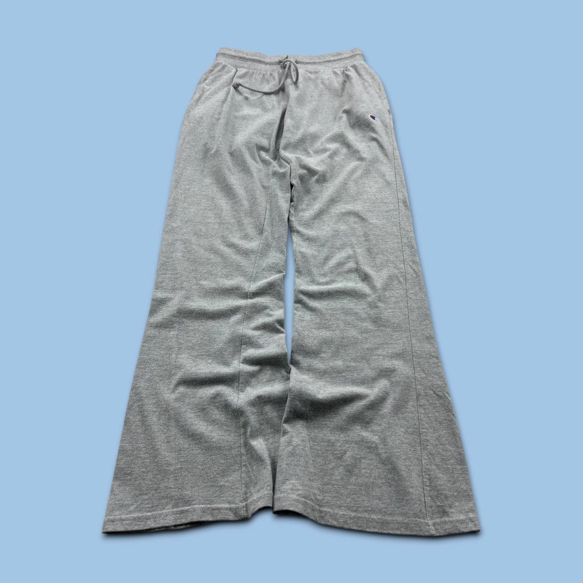 VINTAGE Y2K CHAMPION LOW RISE COTTON SWEATPANTS GREY