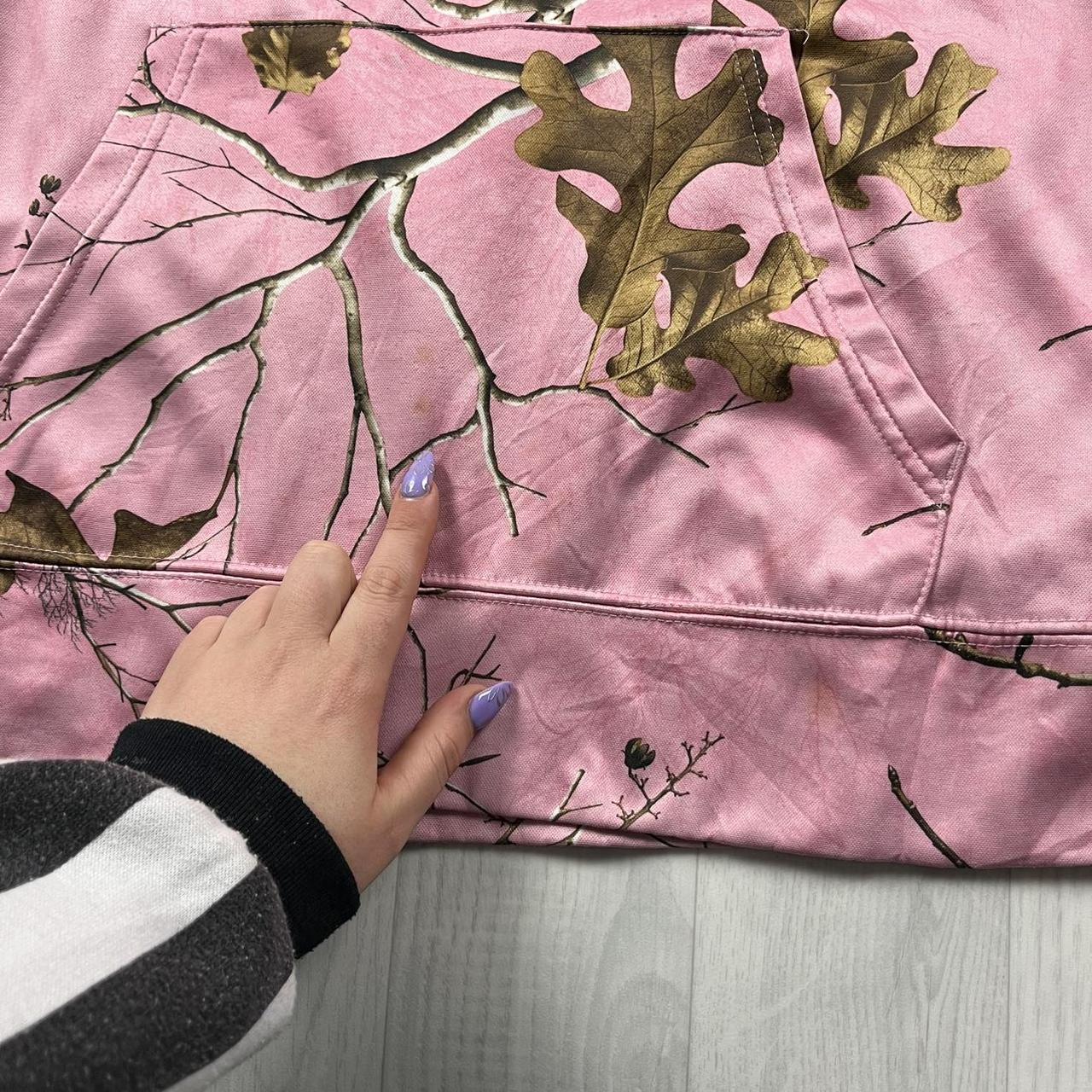 VINTAGE REALTREE HOODIE CAMO PINK