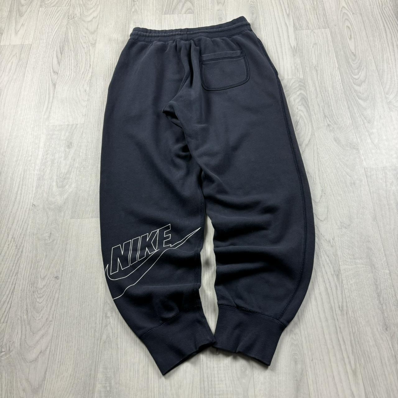 VINTAGE 00s NIKE BAGGY COTTON SWEATPANTS NAVY