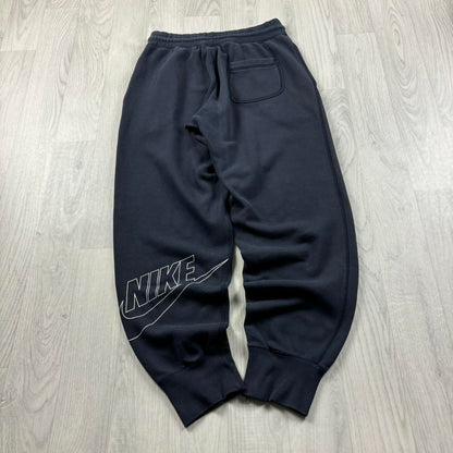 VINTAGE 00s NIKE BAGGY COTTON SWEATPANTS NAVY
