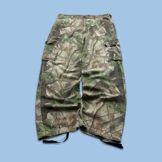 VINTAGE REALTREE BAGGY CAMO CARGO PANTS