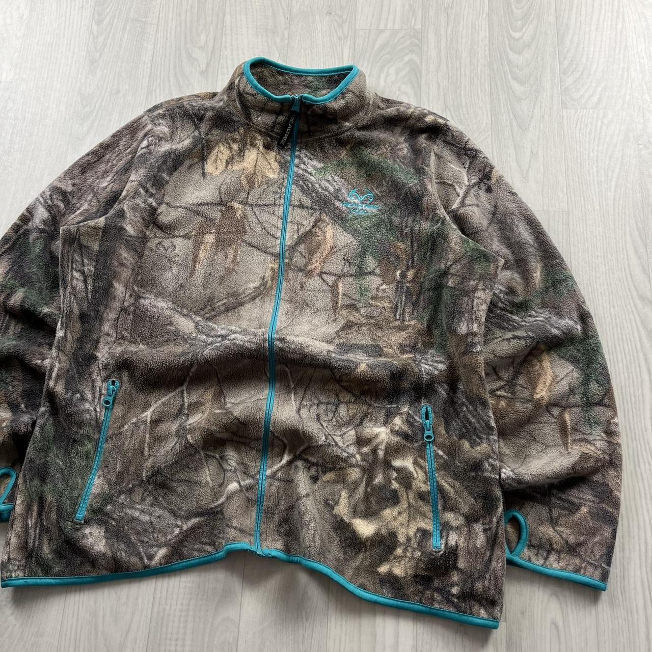 VINTAGE REALTREE ZIP UP FLEECE CAMO