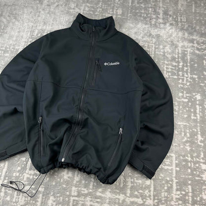 VINTAGE 00s COLUMBIA TECHNICAL UTILITY JACKET BLACK