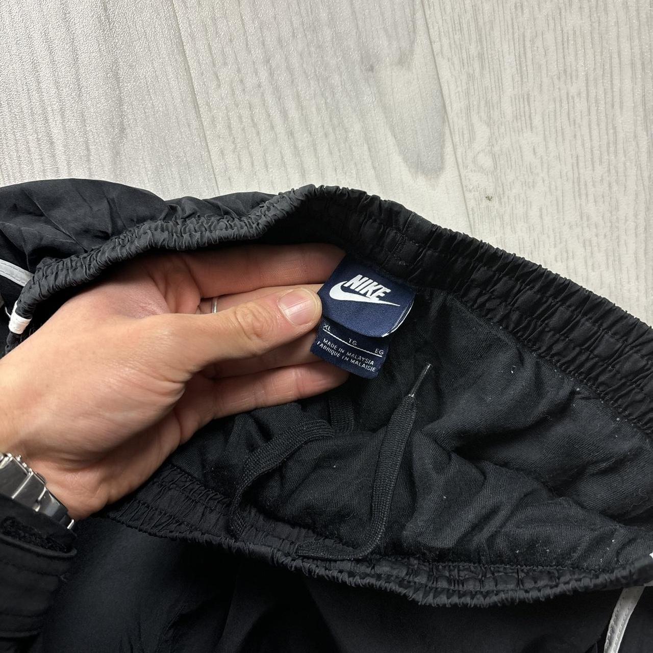 VINTAGE Y2K NIKE BAGGY TRACKSUIT BOTTOMS BLACK