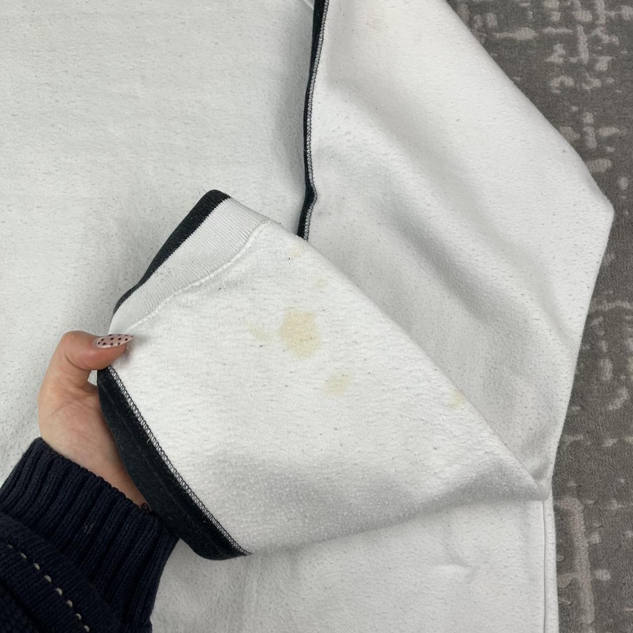 VINTAGE Y2K NIKE SPELL OUT BOXY SWEATSHIRT WHITE