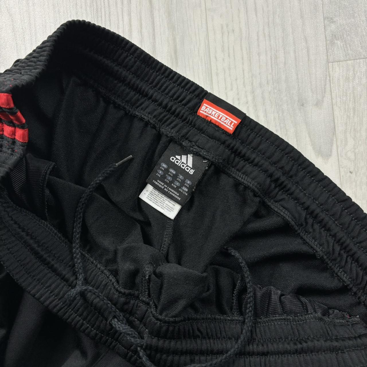 VINTAGE Y2K ADIDAS BAGGY TRACKSUIT BOTTOMS BLACK
