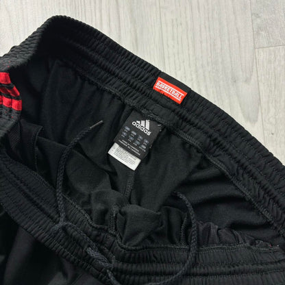 VINTAGE Y2K ADIDAS BAGGY TRACKSUIT BOTTOMS BLACK