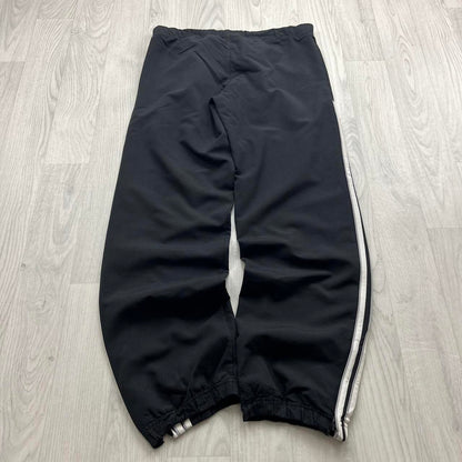 VINTAGE Y2K ADIDAS BAGGY TRACKSUIT BOTTOMS BLACK