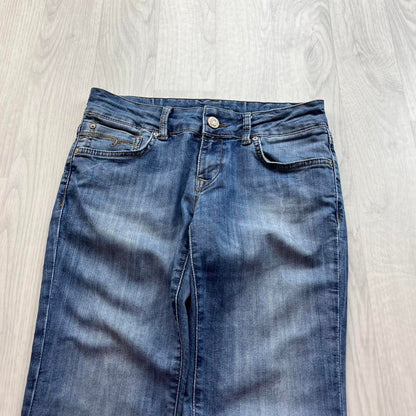 VINTAGE Y2K MAVI CATE LOW RISE SLIM BOOTCUT FLARED JEANS BLUE