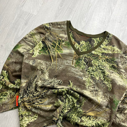 VINTAGE Y2K REALTREE LONG SLEEVE T SHIRT CAMO