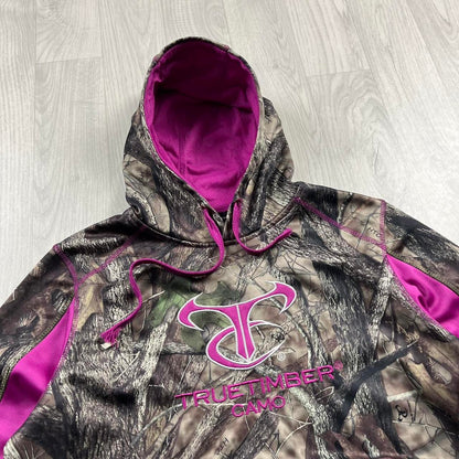 VINTAGE REALTREE HOODIE CAMO PINK