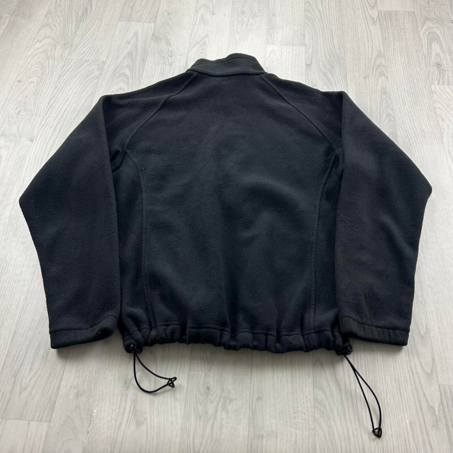 VINTAGE Y2K COLUMBIA ZIP UP FLEECE JACKET BLACK
