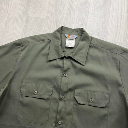 CARHARTT UTILITY SHORT SLEEVE SHIRT KHAKI