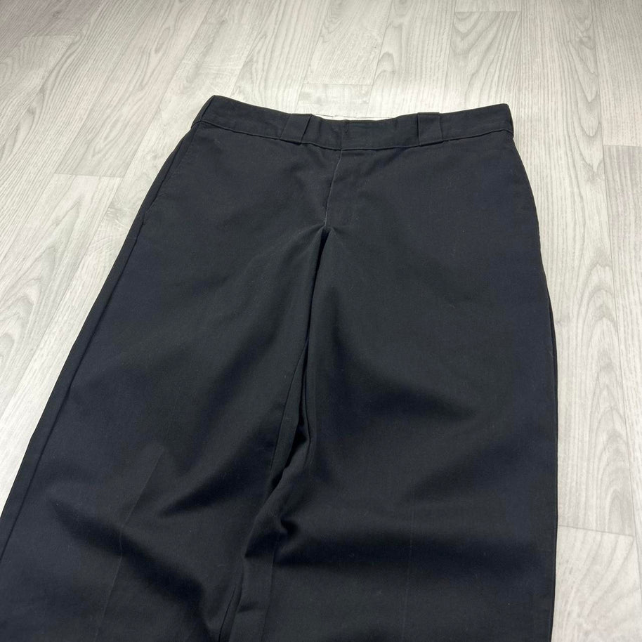 VINTAGE Y2K DICKIES 874 BAGGY TROUSERS BLACK