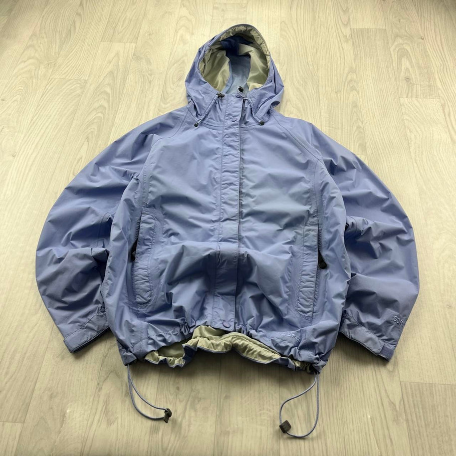 VINTAGE Y2K L L BEAN TECHNICAL GORE TEX LIGHTWEIGHT JACKET LILAC