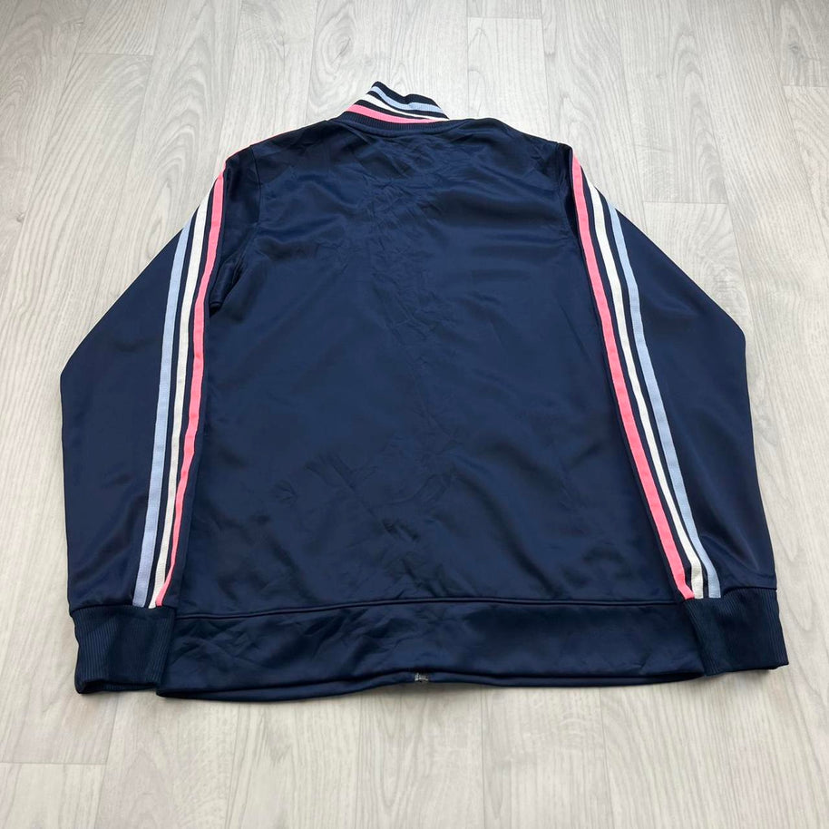 VINTAGE Y2K ADIDAS NEO SIDE STRIPE TRACK JACKET NAVY