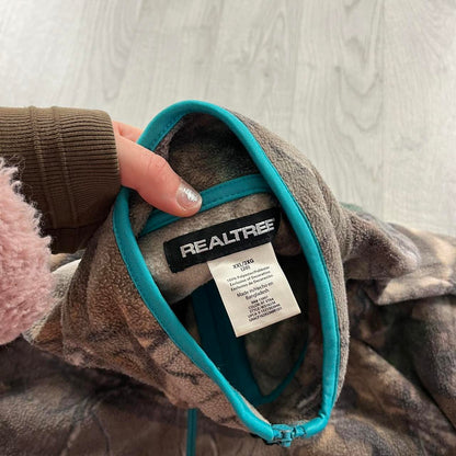 VINTAGE REALTREE ZIP UP FLEECE CAMO