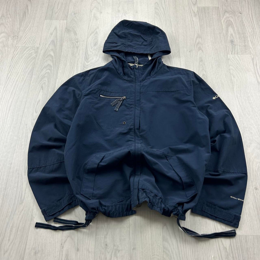 VINTAGE Y2K COLUMBIA TECHNICAL UTILITY JACKET NAVY