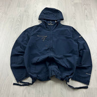 VINTAGE Y2K COLUMBIA TECHNICAL UTILITY JACKET NAVY