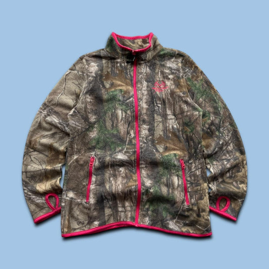 VINTAGE REALTREE ZIP UP FLEECE CAMO