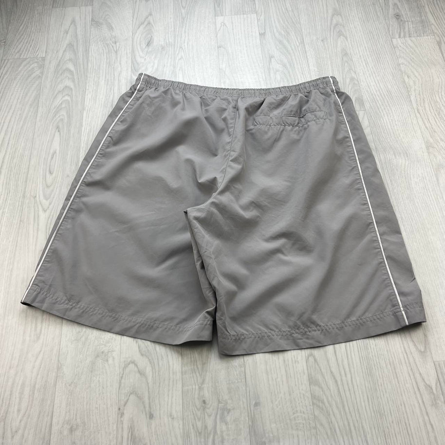VINTAGE Y2K NIKE BAGGY SPORT SHORTS GREY