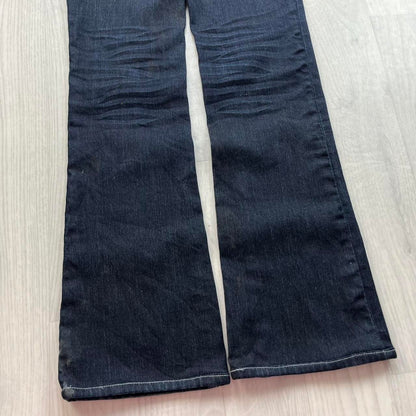 VINTAGE Y2K CALVIN KLEIN LOW RISE SLIM BOOTCUT JEANS NAVY