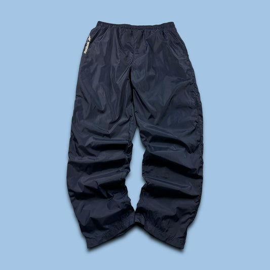 VINTAGE Y2K REEBOK BAGGY TRACKSUIT BOTTOMS NAVY