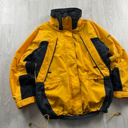 VINTAGE 00s COLUMBIA TECHNICAL HEAVY JACKET YELLOW