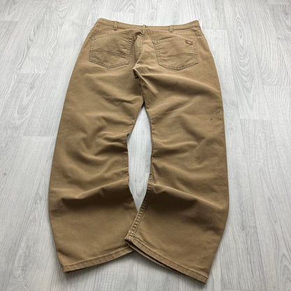VINTAGE DICKIES WORKWEAR BAGGY JEANS BEIGE