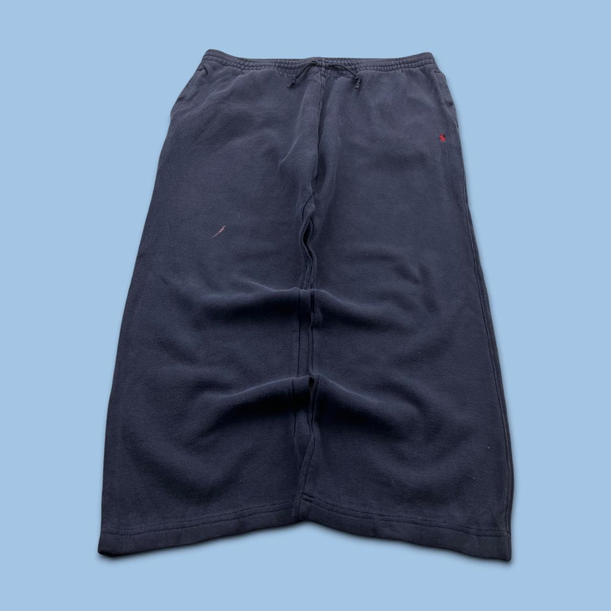 VINTAGE Y2K RALPH LAUREN BAGGY COTTON SWEATPANTS NAVY