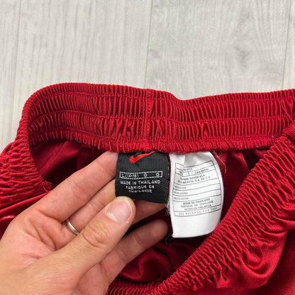 VINTAGE Y2K NIKE BAGGY TRACKSUIT BOTTOMS RED