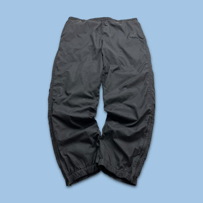 VINTAGE Y2K ADIDAS BAGGY TRACKSUIT BOTTOMS BLACK