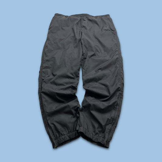 VINTAGE Y2K ADIDAS BAGGY TRACKSUIT BOTTOMS BLACK