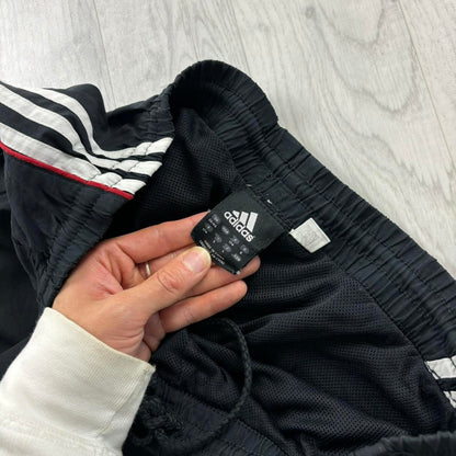 VINTAGE Y2K ADIDAS BAGGY TRACKSUIT BOTTOMS BLACK