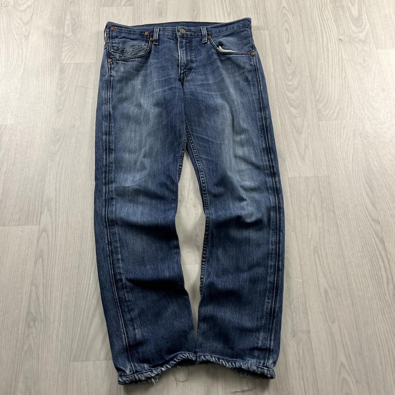 VINTAGE LEVIS 511 RED TABS STRAIGHT LEG JEANS BLUE